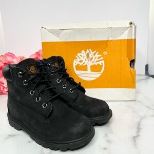 Kids TIMBERLAND Nubuck 6 inch Boot (Toddler)